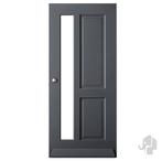 Klassieke voordeur buitendeur Amersfoort met isolatieglas, Niet ingevuld, 80 tot 100 cm, Niet ingevuld, Nieuw