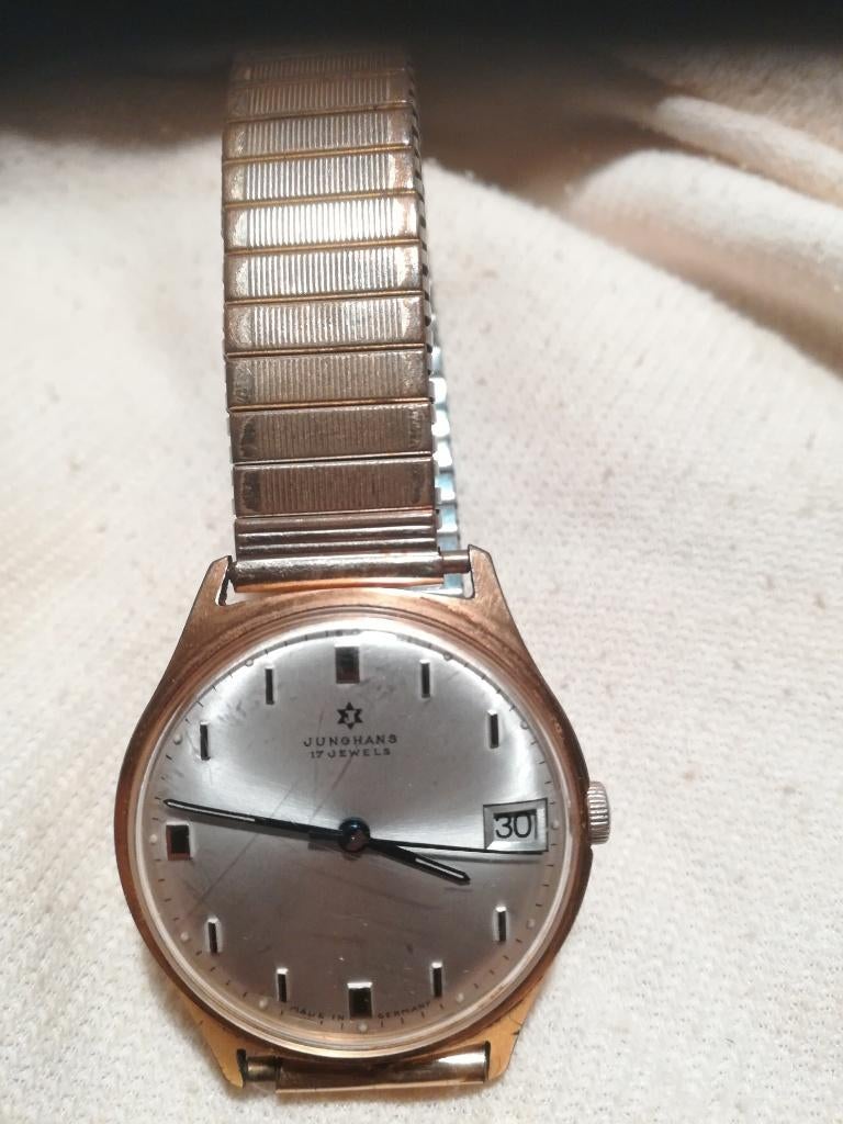 JUNGHANS HORLOGE, Overige merken, Overige materialen, Polshorloge, Overige materialen