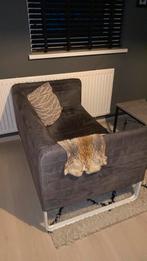 Grijs bankje, Ophalen, Gebruikt, Tweepersoons, 75 tot 100 cm