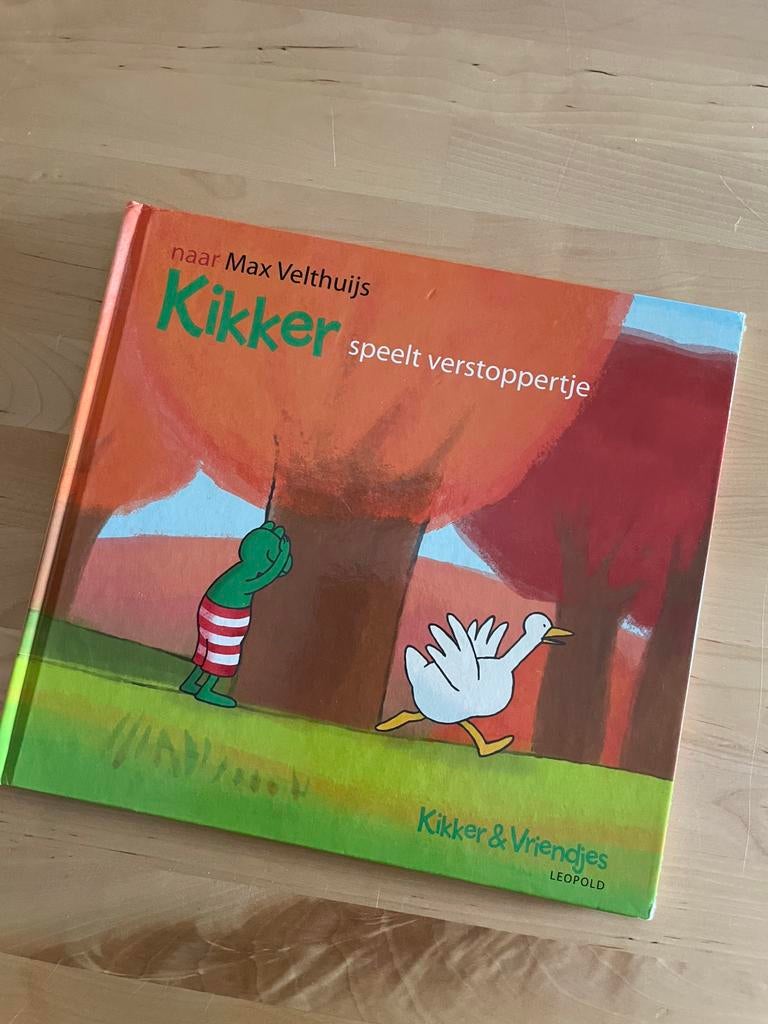 Kikker speelt verstoppertje (Max Velthuis), Boeken, Ophalen of Verzenden, Gelezen
