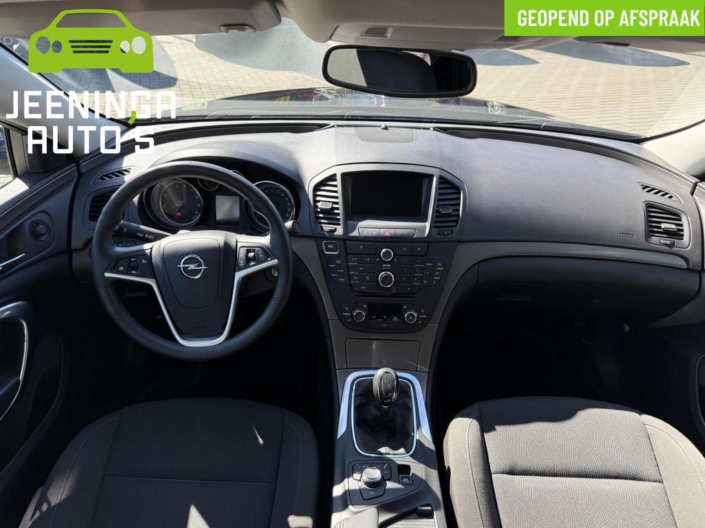 Opel Insignia 1.4 Turbo Business+|Navi|Airco|PDC, Auto's, Euro 5, Zwart, 4 cilinders, Zwart