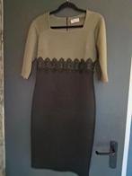 Topvintage Vintage Chic Jurk Olijfgroen Zwart Maat 40, Kleding | Dames, Jurken, Maat 38/40 (M), Ophalen of Verzenden, Zo goed als nieuw