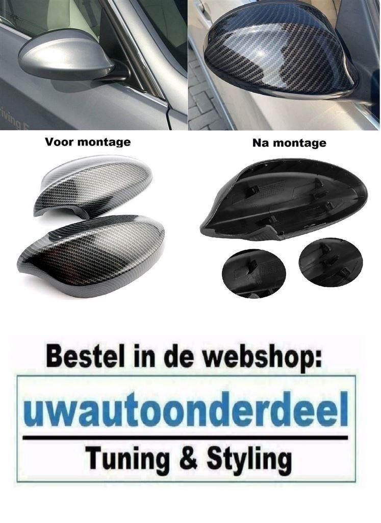 Spiegelkappen Carbon Look Voor BMW 3 Serie E90 E91 E92 E93 M
