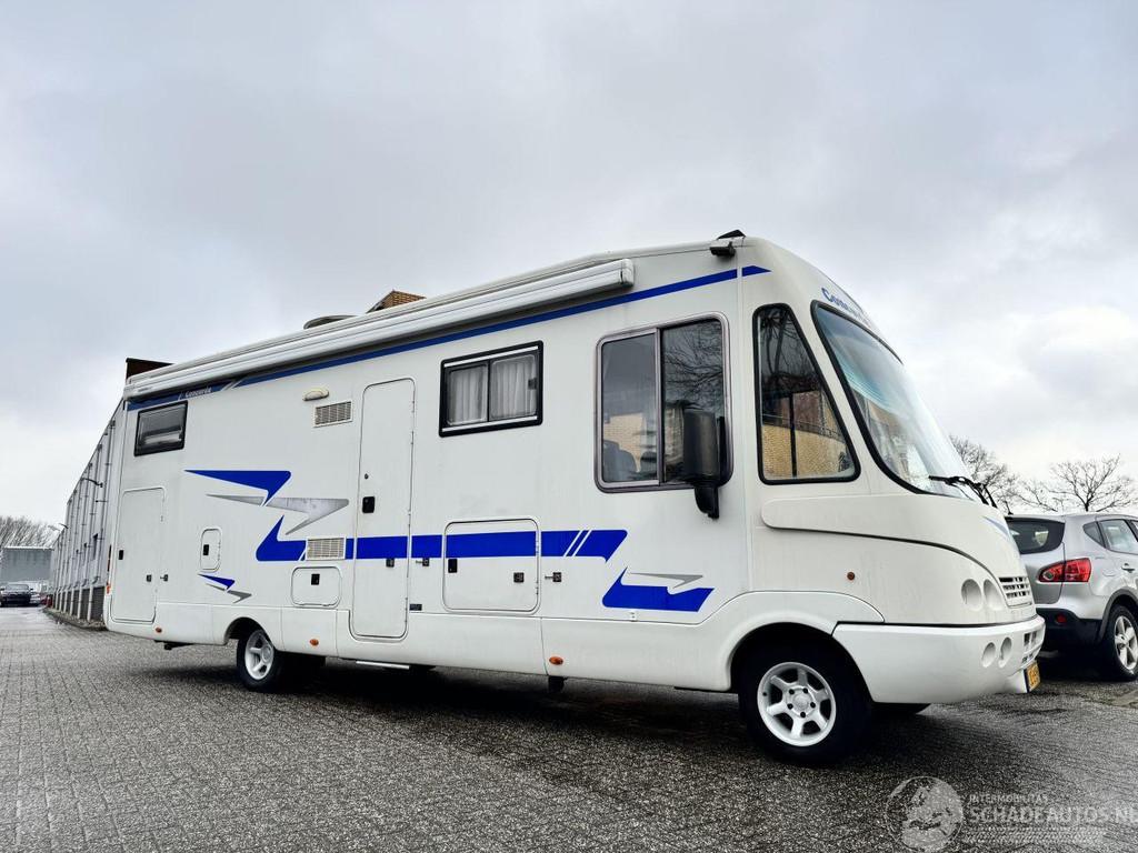 Concorde Charisma i800H Airco (bj 2000), Caravans en Kamperen, Campers, Concorde, Airconditioning, Particulier, Luifel