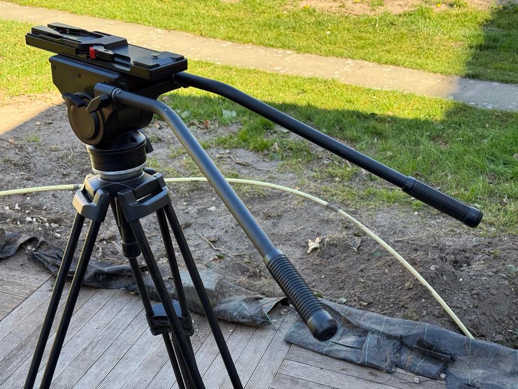 Professioneel video statief, zware uitvoering, Ophalen, Gebruikt, Driepoot, Minder dan 150 cm