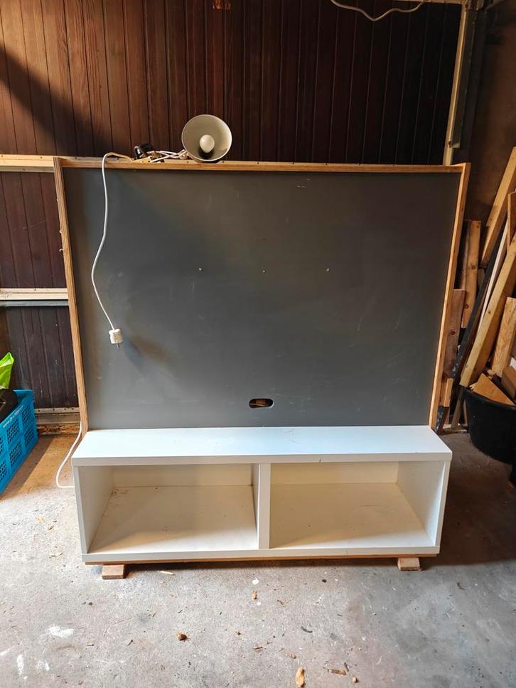 Roomdiver kast televisiemeubel, Huis en Inrichting, Kasten | Televisiemeubels, Gebruikt, Minder dan 100 cm, 100 tot 150 cm, 25 tot 50 cm