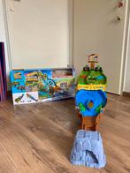 Hot Wheels  monster truck racebaan, Compleet!, Ophalen, Racebaan, Zo goed als nieuw, Hot Wheels