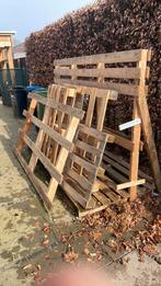 Diverse palets en kozijnbok, Ophalen, Gebruikt, 50 mm of meer, Pallet