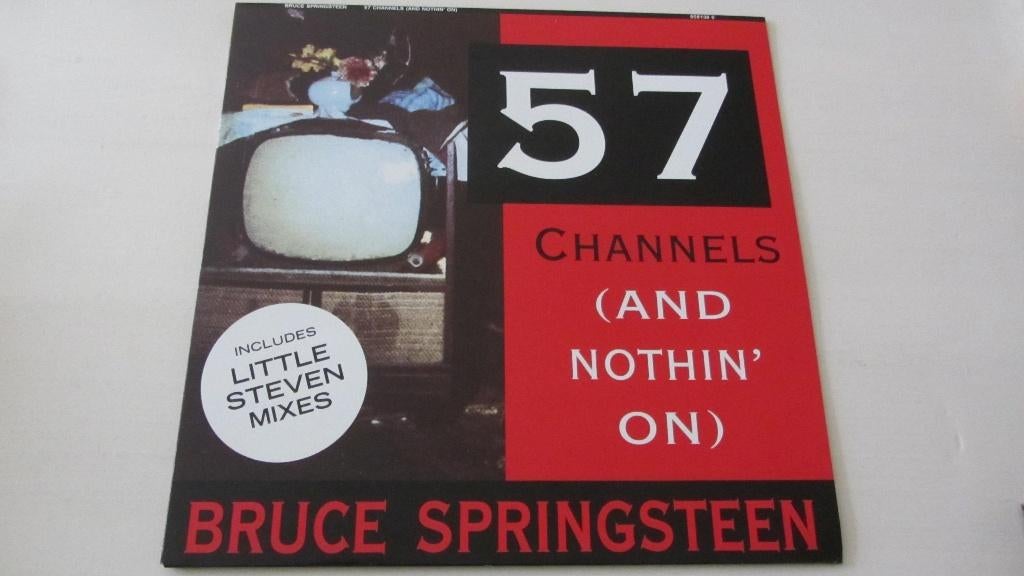Bruce Springsteen 12" Maxi Single 57 Channels, Cd's en Dvd's, Vinyl Singles, Maxi-single, Ophalen of Verzenden, 12 inch, Nieuw in verpakking
