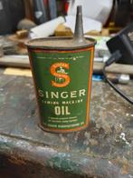 Vintage Singer Naaimachine Olieblikje - Decoratief, Ophalen of Verzenden