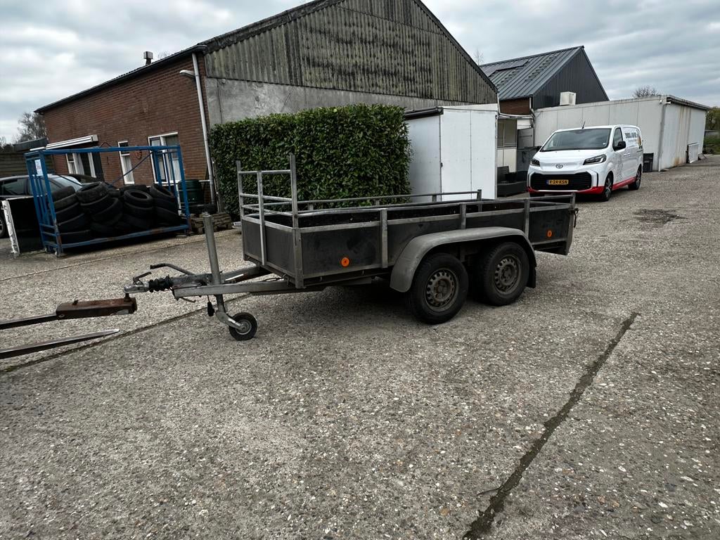 Hapert bakwagen 300x130 2000kg., Ophalen, Zo goed als nieuw