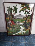 Gebatikt schilderij, Antiek en Kunst, Ophalen