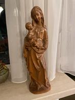 Houten beeld Maria met kind, Antiek en Kunst, Ophalen