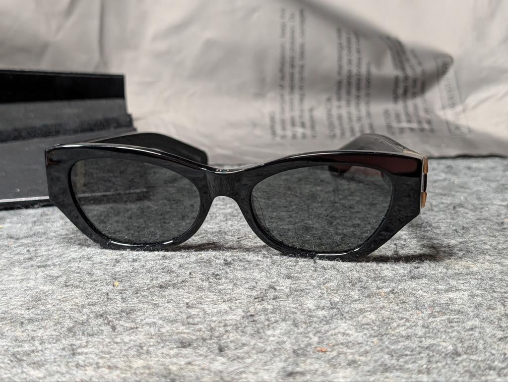 Christian Dior Lady 95.22 B1I Zonnebril Zwart, Sieraden, Tassen en Uiterlijk, Zonnebrillen en Brillen | Dames, Zonnebril, Zwart