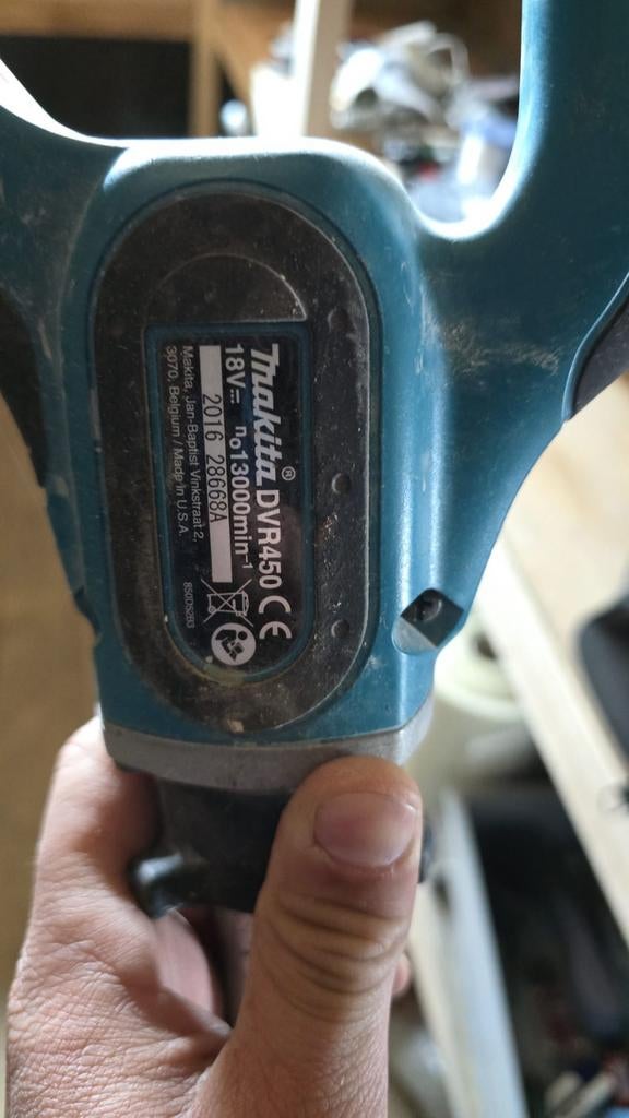 Makita DVR450 trilnaald, Doe-het-zelf en Verbouw, Gereedschap | Overige machines, Ophalen, Gebruikt