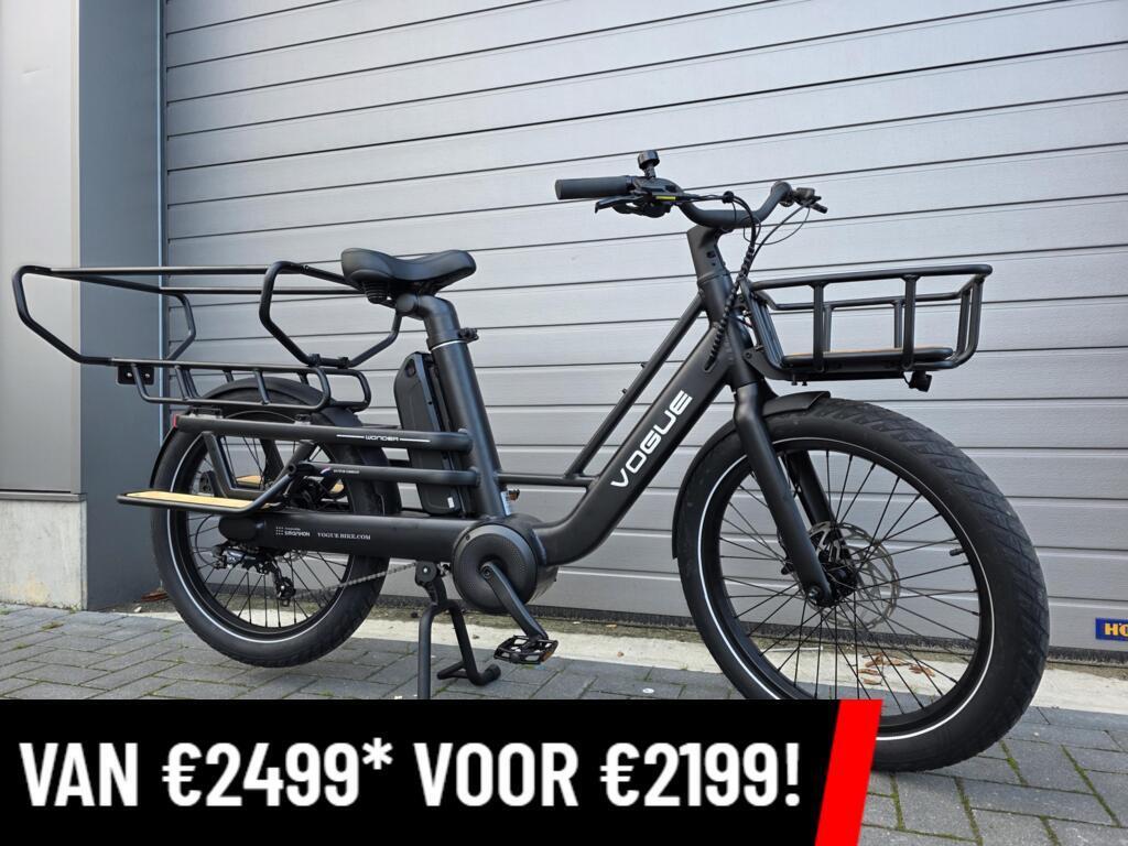 NIEUW! Vogue Wonder Longtail met Dubbele accu totaal 1074WH!, Overige merken, Oosteinderweg 247b, 1432 AT Aalsmeer, Info@voguebike.com