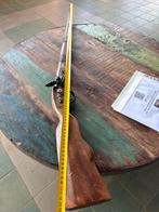 Vintage Flintlock Musket Replica Hout Metaal Bruin Zilver, Ophalen, Overige soorten, Overige gebieden, Overige typen