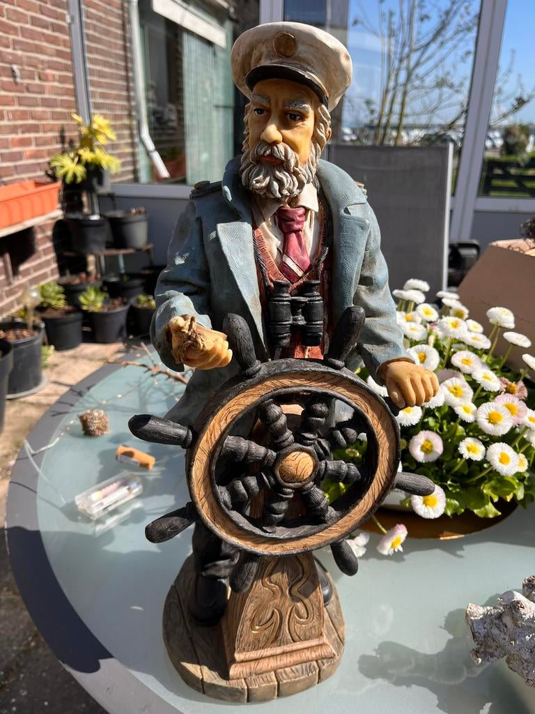 Beeld kapitein, Verzamelen, Beelden en Beeldjes, Ophalen, Zo goed als nieuw