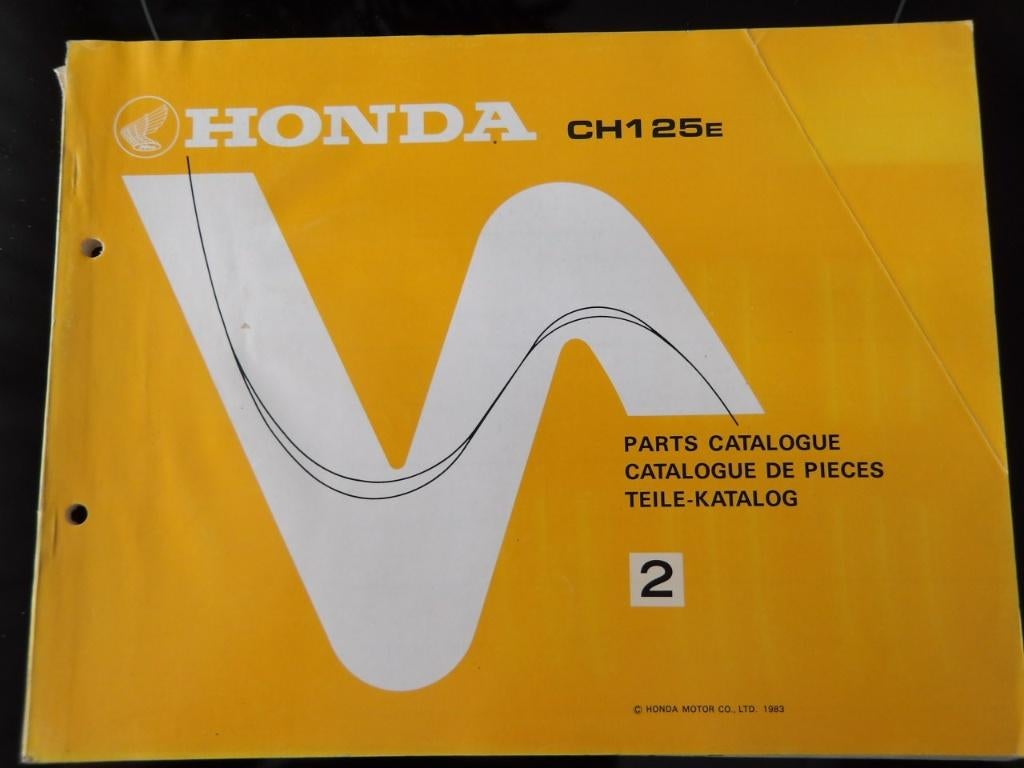 Origineel werkplaatshandboek Honda CH125e Spacy, Motoren, Verzenden, Honda