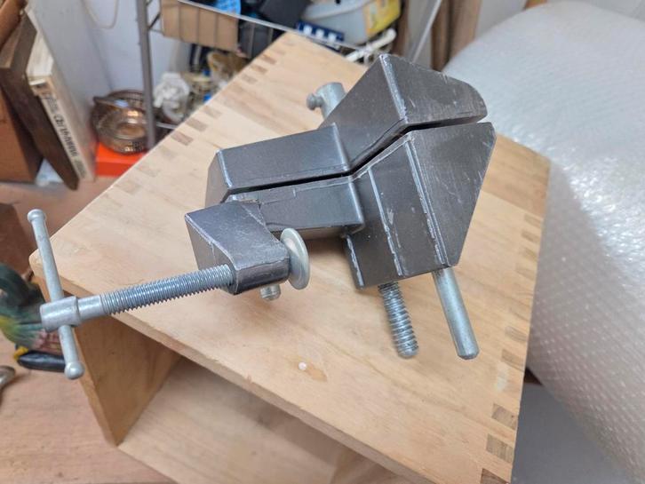 Stanley 5702 Hoekbankje / Klem - Vintage Gereedschap, Doe-het-zelf en Verbouw, Gereedschap | Handgereedschap, Gebruikt, Ophalen of Verzenden