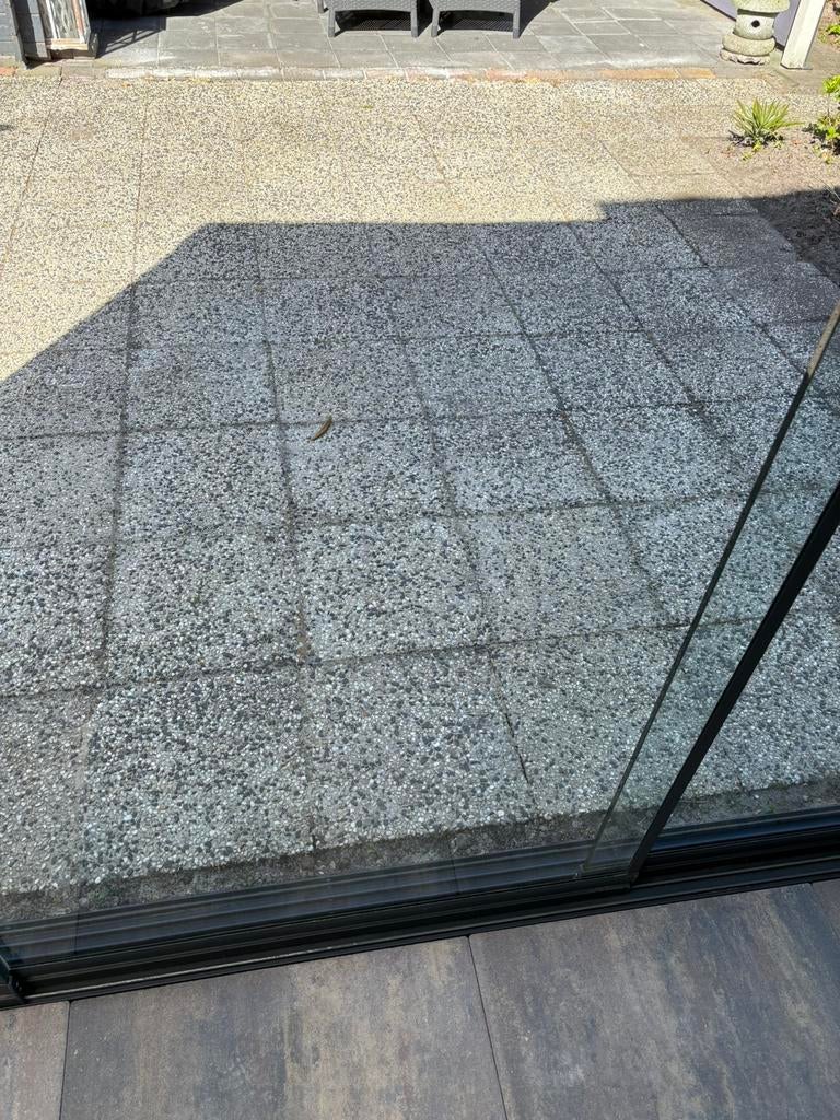 Gratis ophalen Grindtegels 40x40 (16 vierkante meter), Tuin en Terras, Tegels en Klinkers, Ophalen, Gebruikt, 10 m² of meer, Beton