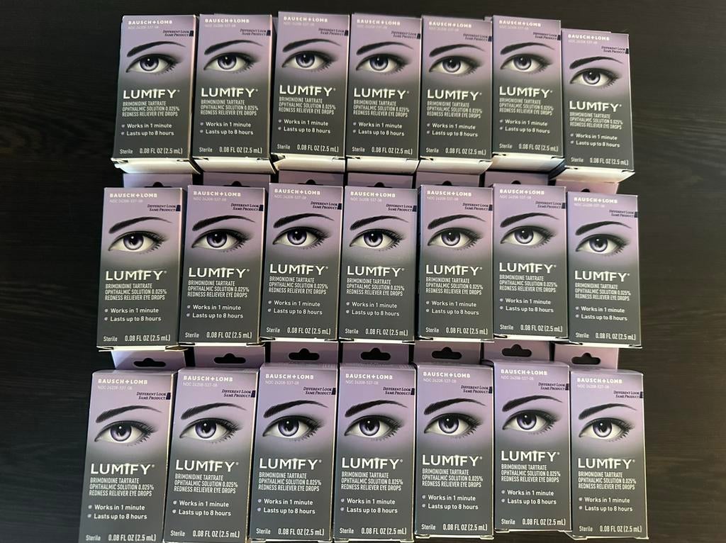 Lumify oogdruppels, gloednieuw met seal., Ophalen of Verzenden, Nieuw, Ogen