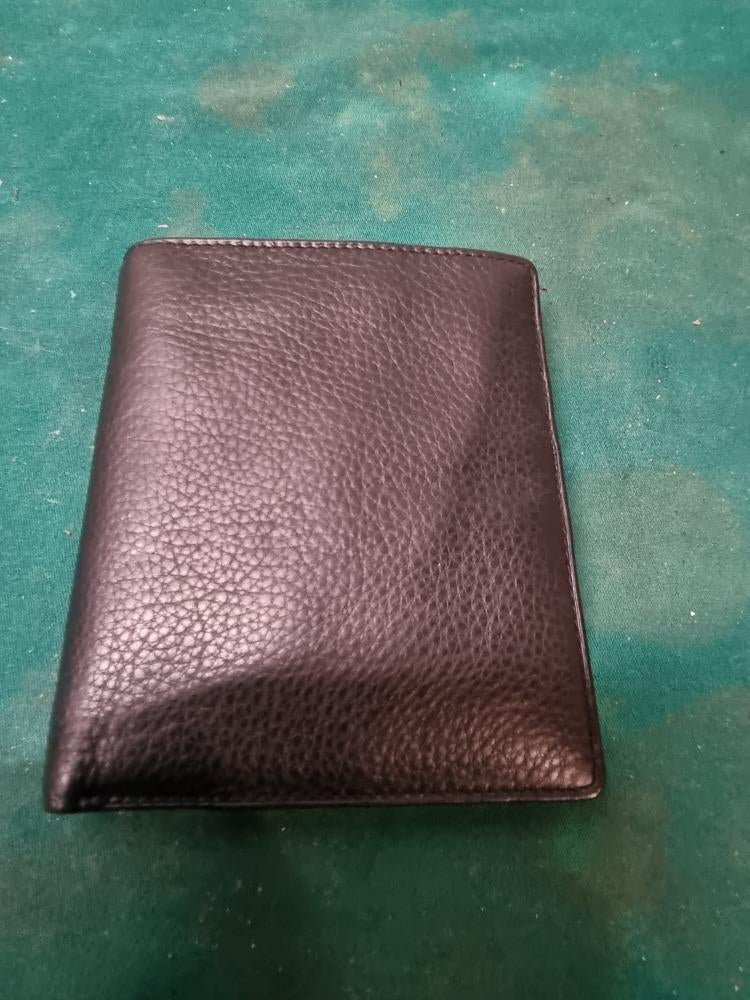 portemonee zwart leer heren, Sieraden, Tassen en Uiterlijk, Portemonnees, Ophalen of Verzenden, 'T Olde Gre-j, Info@toldegrej.nl