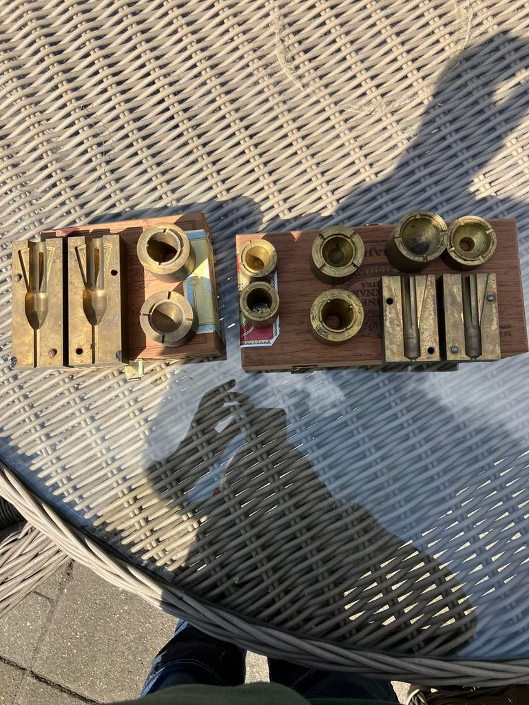 Diverse Messing gietmallen voor vislood 6 soorten, Ophalen of Verzenden, Nieuw