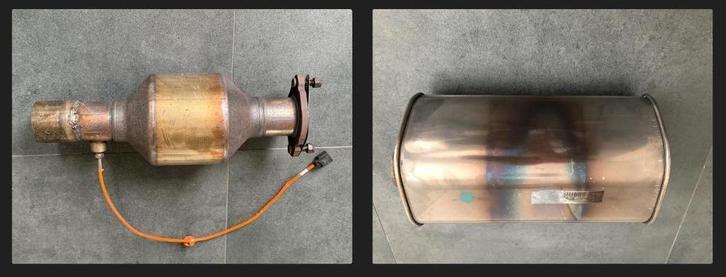 Katalysator - sensor - middendemper Ford Focus, Auto-onderdelen, Uitlaatsystemen, Ford, Gebruikt, Ophalen of Verzenden