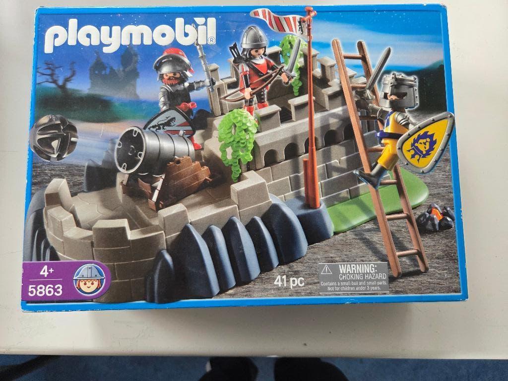 Playmobil ridders 5863, Kinderen en Baby's, Speelgoed | Playmobil, Ophalen of Verzenden, Zo goed als nieuw, Los playmobil