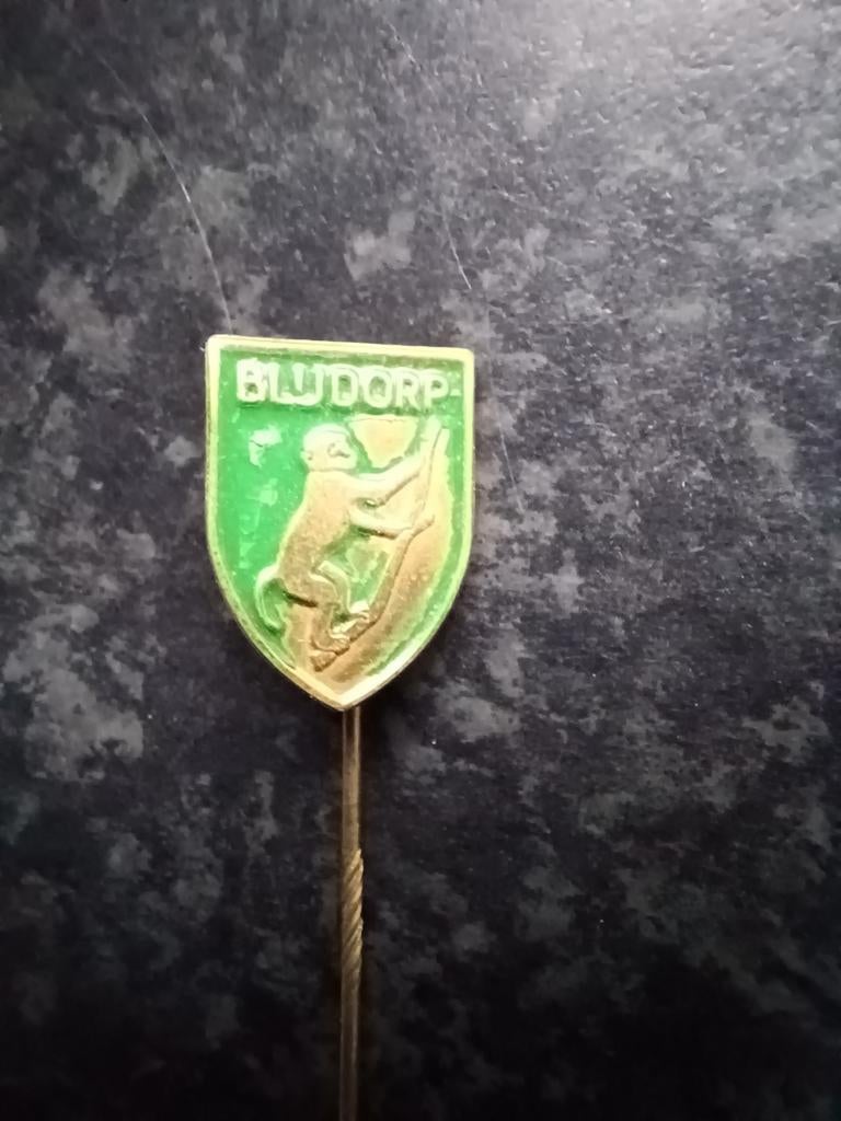 Speldje Blijdorp (Rotterdam dierentuin) groen, Verzamelen, Speldjes, Pins en Buttons, Ophalen, Gebruikt, Overige onderwerpen, Speldje of Pin