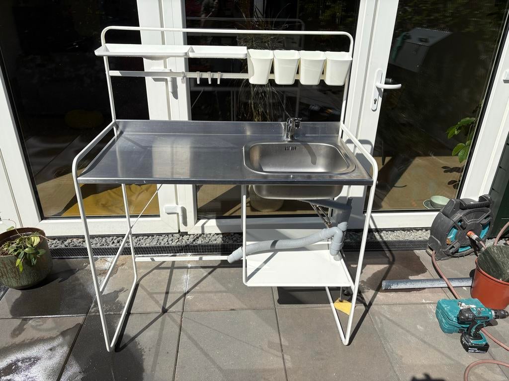 Nood- / extra /buiten keuken (Ikea Sunnersta), Ophalen, Gebruikt