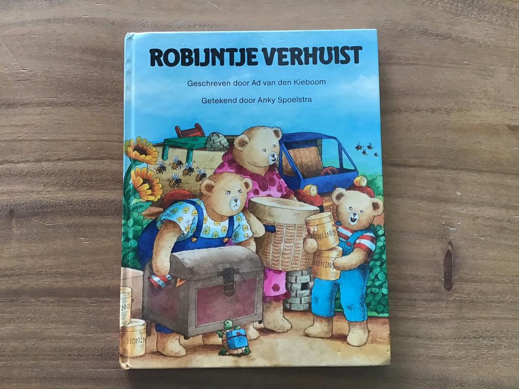 Robijntje Verhuist - Leuk kinderboek over verhuizen, Gelezen, Fictie algemeen, Jongen of Meisje, Ophalen of Verzenden