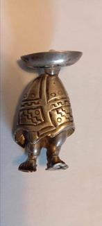 vintage 925 sterling zilver taxco broche Mexicaan met poncho, Ophalen of Verzenden, Zilver