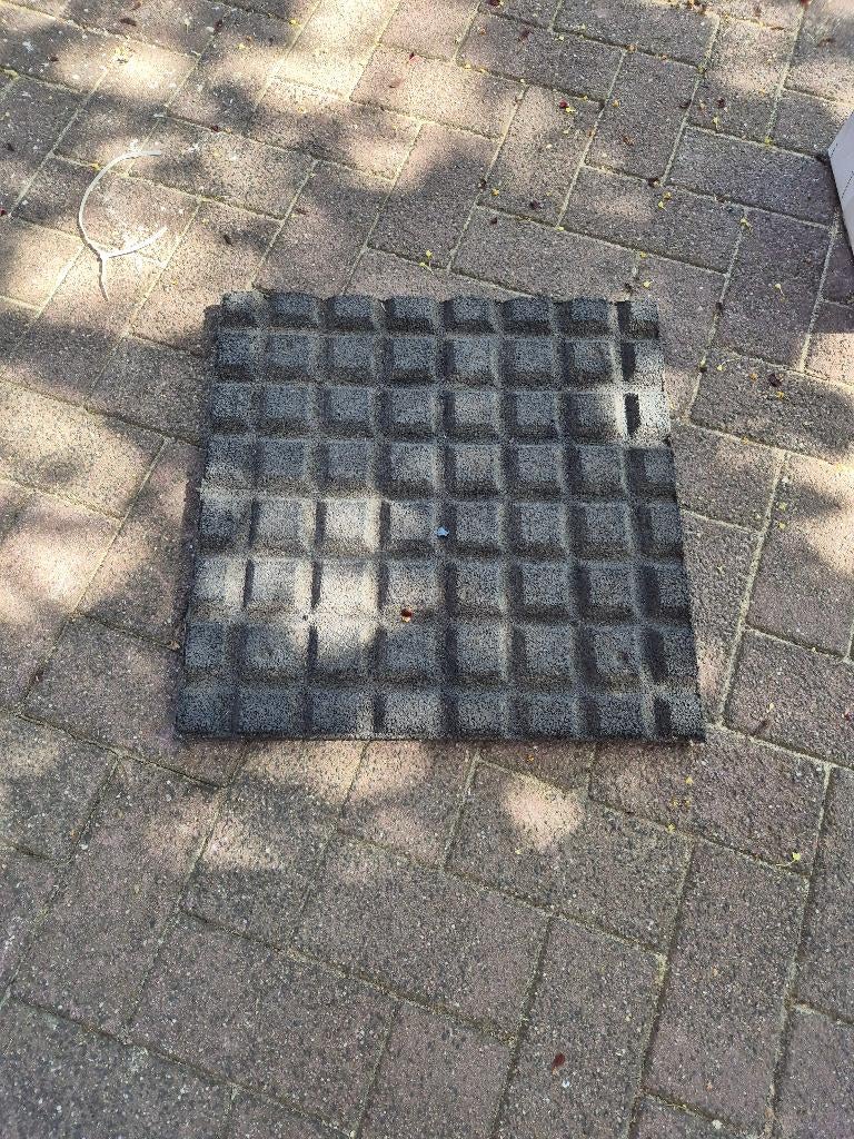 rubberen tegels, Ophalen, Gebruikt, Overige typen, Rubber