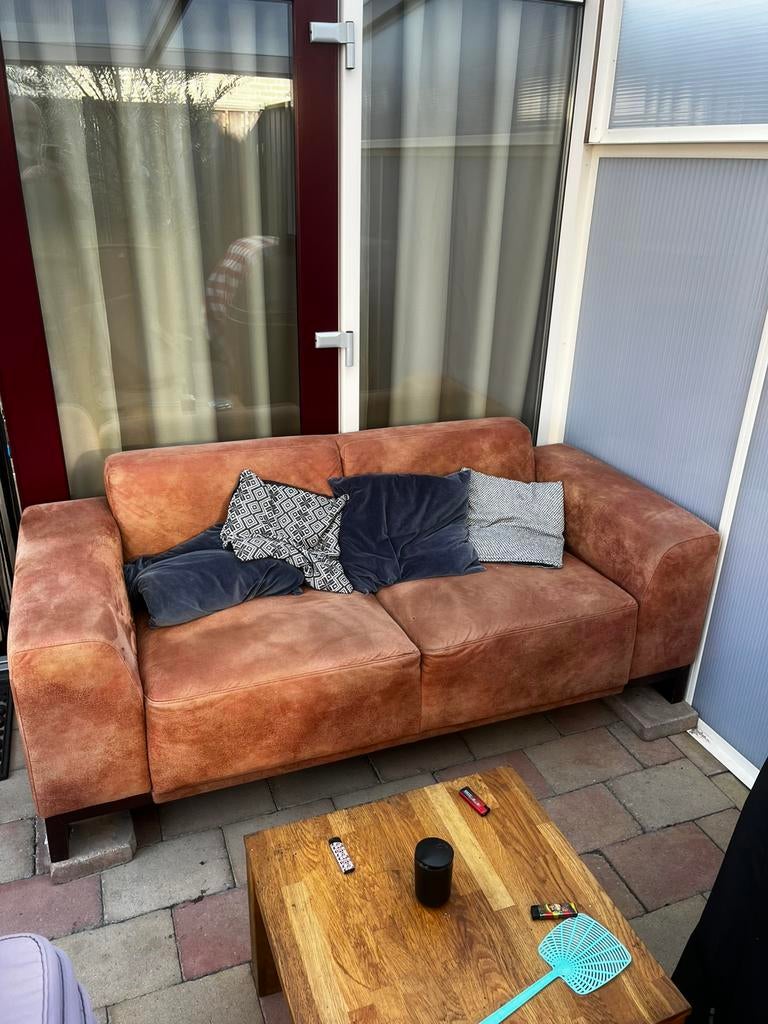 Gratis op te halen twee persoons bank, Huis en Inrichting, Ophalen, Gebruikt, 150 tot 200 cm, Tweepersoons