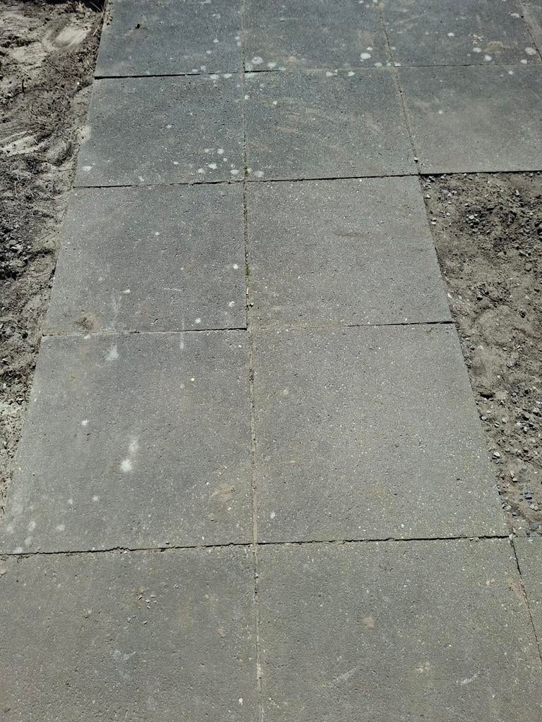 Gebruikte terrastegels, grijs, 60x60 cm, Ophalen, Gebruikt, Beton, Terrastegels