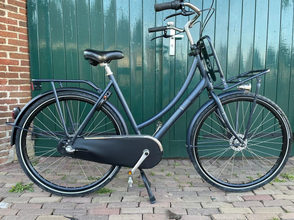 Cortina U4 transportfiets, Nexus 3, rollerbrakes, Versnellingen, 56 cm of meer, Zo goed als nieuw, Trommelrem