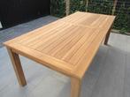 NIEUWE Teakhouten tuintafels 160x90 200x100 220x100, Ophalen of Verzenden, Nieuw, Rechthoekig, Teakhout