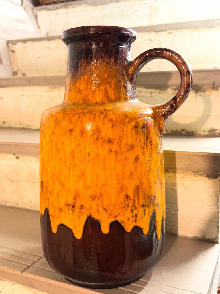 Fat lava vintage vaas west germany, Ophalen of Verzenden