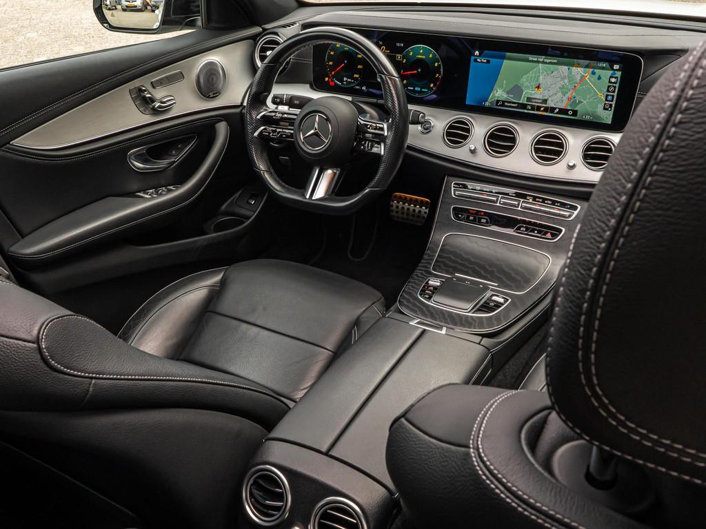 Mercedes-Benz E200 AMG Line Pano Memory Burmester Matrix LED, Automaat, Achterwielaandrijving, Gebruikt, 4 cilinders