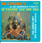 De  Corona 's  en het eemsmond kwartet  ( Telstar), Cd's en Dvd's, Vinyl Singles, 7 inch, Single, Ophalen of Verzenden, Zo goed als nieuw