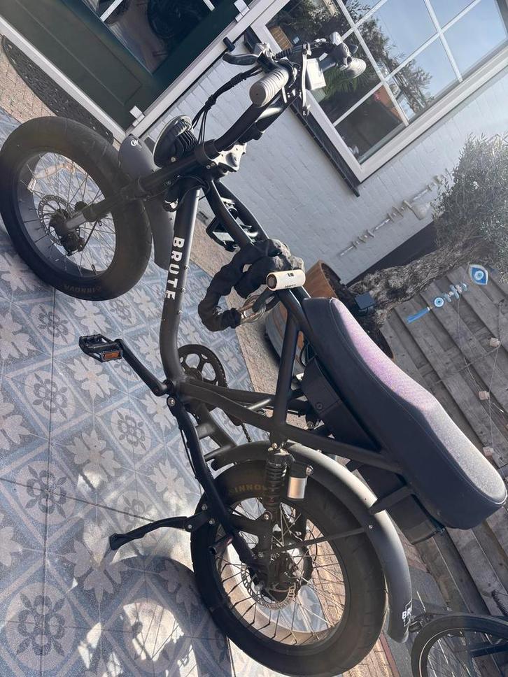 Brute Fatbike - Stoere en Robuuste E-bike, Fietsen en Brommers, Elektrische fietsen, Zo goed als nieuw, Overige merken, Ophalen