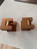 Scharnieren wand/glas, Doe-het-zelf en Verbouw, Hang- en Sluitwerk, Ophalen of Verzenden, Nieuw, Scharnier