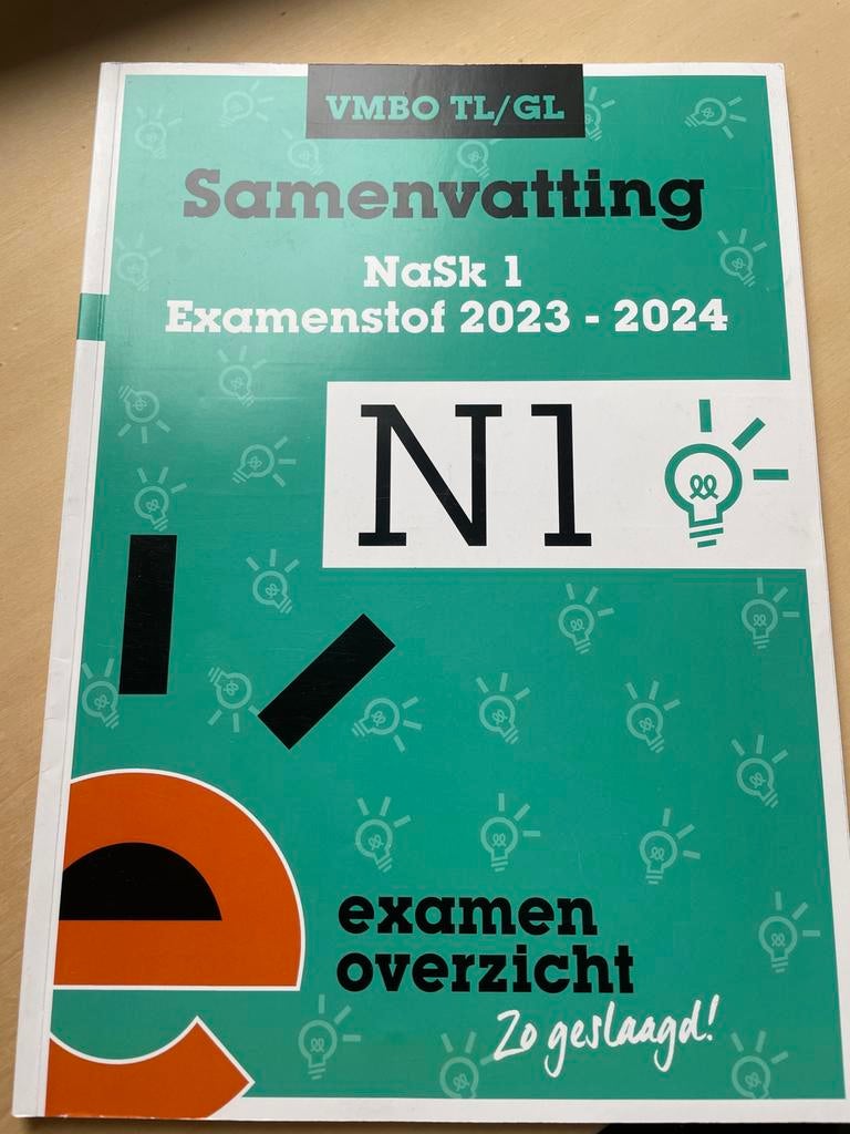 Examen samenvatting -NASK1 VMBO TL/GL 2023-2024, Ophalen of Verzenden, Zo goed als nieuw, VMBO, Geschiedenis