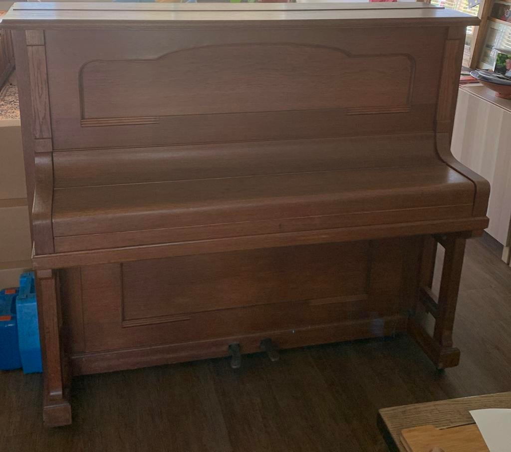 Piano Feurich Leipzig, Ophalen, Gebruikt, Bruin, Piano