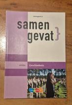 Samengevat Geschiedenis VMBO, Ophalen of Verzenden, 20e eeuw of later, Nieuw, Onbekend
