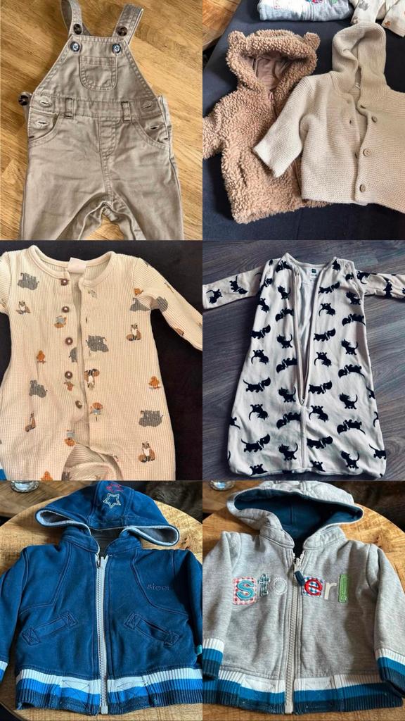 Grote partij baby kleren 50/68, Ophalen, Zo goed als nieuw