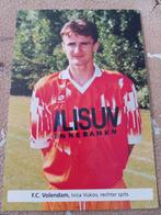 Spelerskaart Ivica Vukov Fc Volendam 1994-1995, Ophalen of Verzenden, Zo goed als nieuw, Overige binnenlandse clubs, Spelerskaart