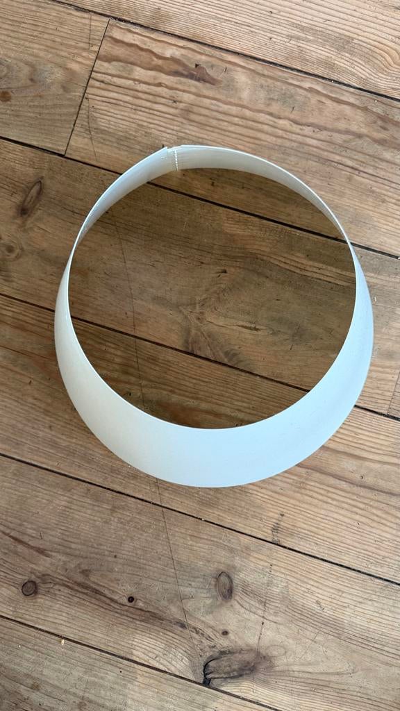 Luceplan lampenkap - Wit, Rond, Ophalen, Minder dan 50 cm, Gebruikt, Rond